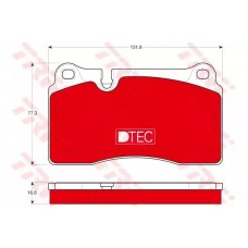 Тормозные колодки дисковые TRW GDB1670DTE