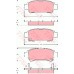 Тормозные колодки дисковые TRW GDB3249