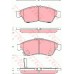 Тормозные колодки дисковые TRW GDB3290