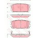 Тормозные колодки дисковые TRW GDB3296