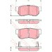 Тормозные колодки дисковые TRW GDB3298