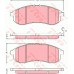 Тормозные колодки дисковые TRW GDB3380