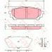 Тормозные колодки дисковые TRW GDB3395