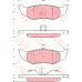 Тормозные колодки дисковые TRW GDB4119