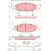 Тормозные колодки дисковые TRW GDB4120