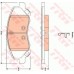 Тормозные колодки дисковые TRW GDB4141