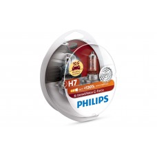 Комплект галогеновых ламп головного света Philips H7 X-tremeVision G-force 12V 55W PX26d 3500K S2 (12972XVGS2)