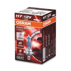 Лампа Osram H7 12V 55W PX26d NIGHT BREAKER LASER +150% больше света 1 шт. (64210NL)