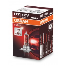 Лампа Osram H7 12V 55W PX26d SUPER +30% больше света 1 шт. (64210SUP)