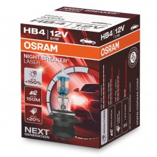 Лампа Osram HB4 12V 51W P22d NIGHT BREAKER LASER +150% больше света 1 шт. (9006NL)
