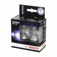 Комплект ламп головного освещения Bosch 12V H7 55W PX26d Gigalight Plus 120 (1 987 301 107)