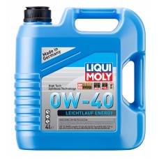 0W-40 Leichtlauf Energy SN/CF 4л (HC-синт.мотор.масло) (Liqui Moly 39035)