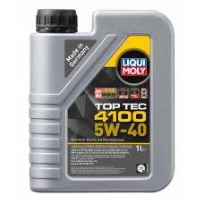5W-40 TOP TEC 4100 1л (малозольное BMW,FORD,MB,PORSCHE) (Liqui Moly 7500)