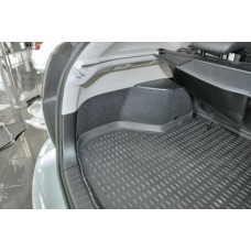 Коврик в багажник LEXUS RX350 2003-2009, кроссовер (полиуретан, серый)