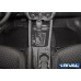 Коврики салона литьевые для Octavia A7 2013-2017 2017- , крепеж в комплекте, резина