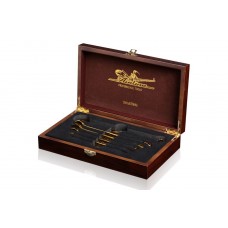 Набор ключей комбинированный AIRLINE AT-6-37 подарочный в деревянной коробке из 6 предметов