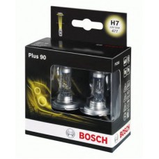 Комплект ламп головного освещения Bosch 12V H7 55W PX26d Plus 90 (1 987 301 075)